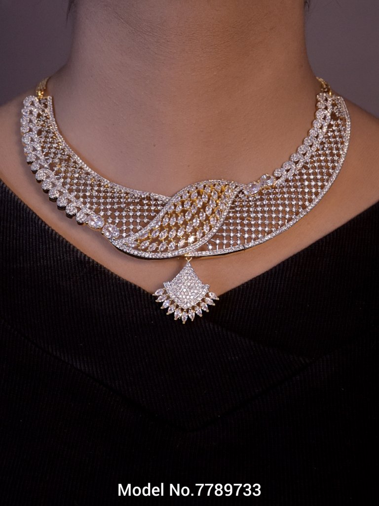 Original Cz Traditional Necklace