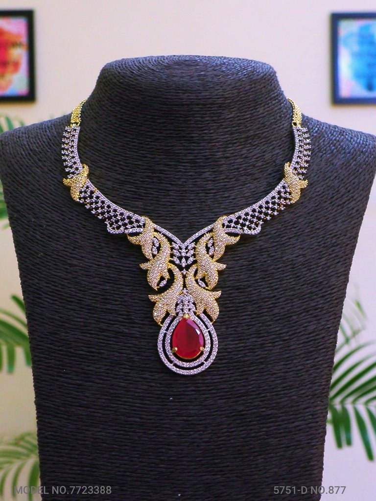 Original Cz Traditional Necklace