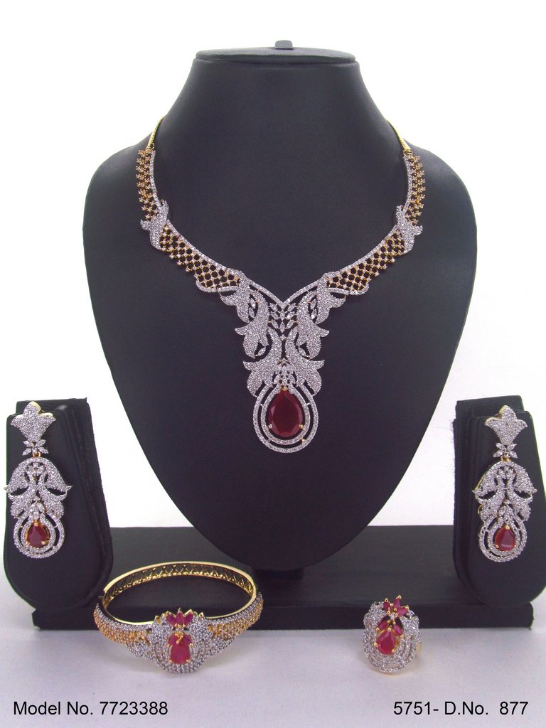 Original Cz Traditional Necklace