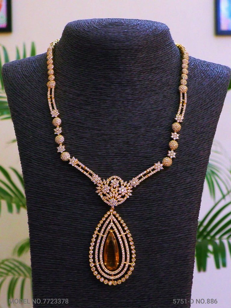 Original Zircon Necklace Set