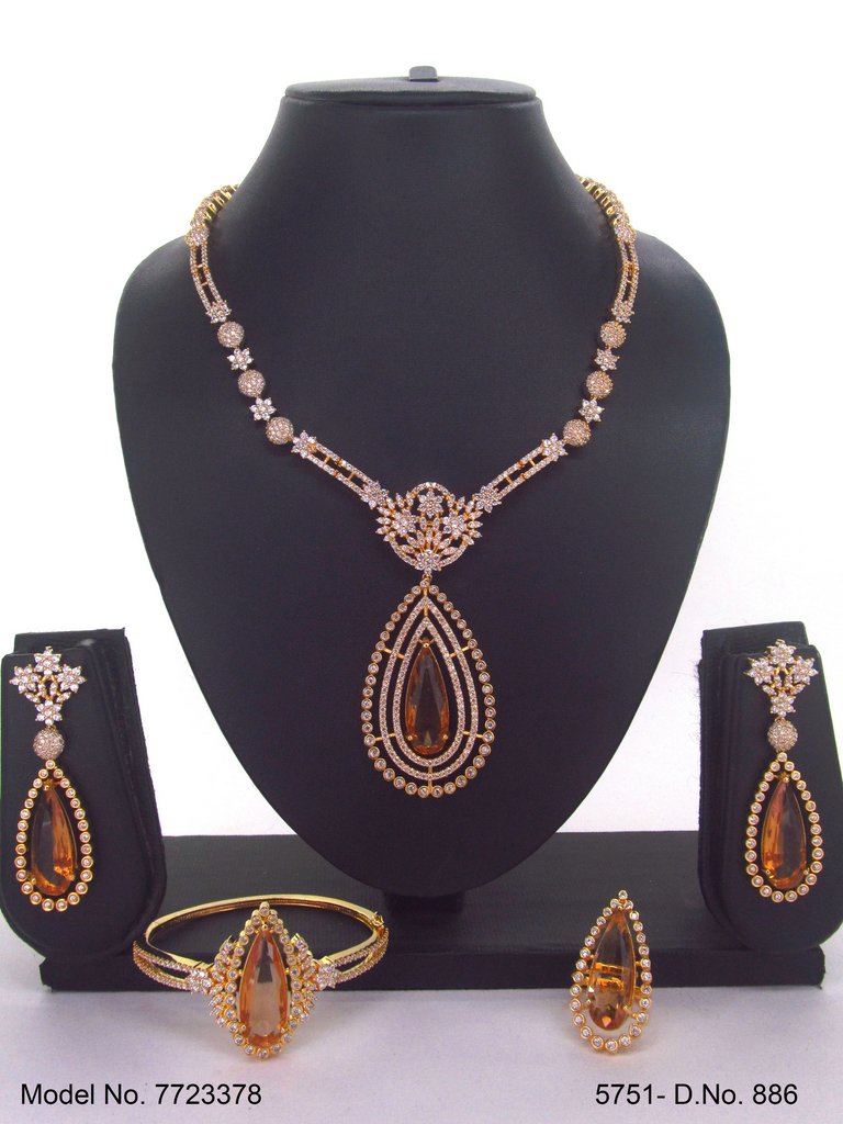 Original Zircon Necklace Set