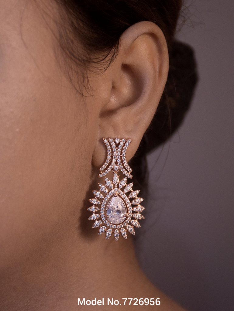 Fashion Necklace Set | Artificial Diamonds / Zircons