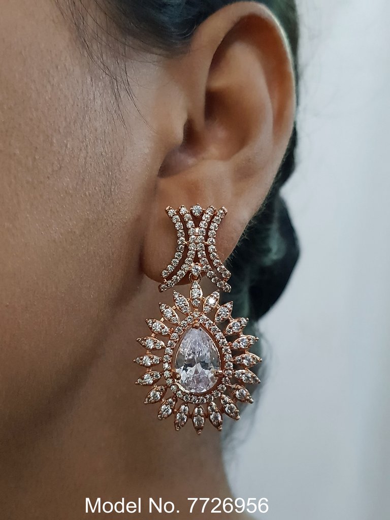 Fashion Necklace Set | Artificial Diamonds / Zircons