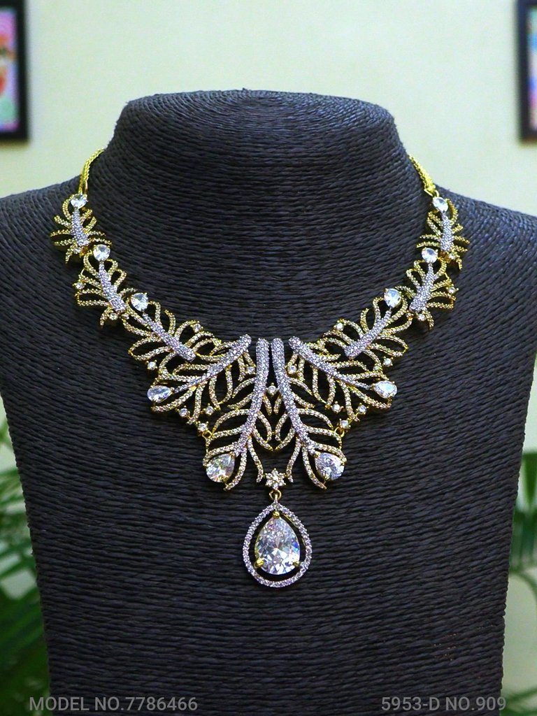 Original Cz Traditional Necklace