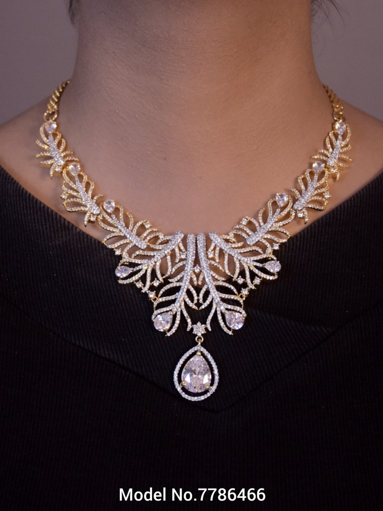 Original Cz Traditional Necklace