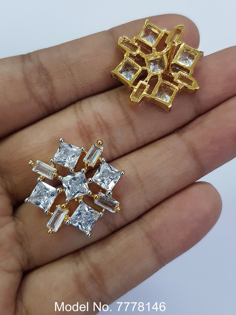 Stud Earrings | Original Indian Cubic Zirconia