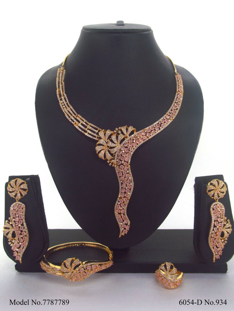 Original Zircon Necklace Set