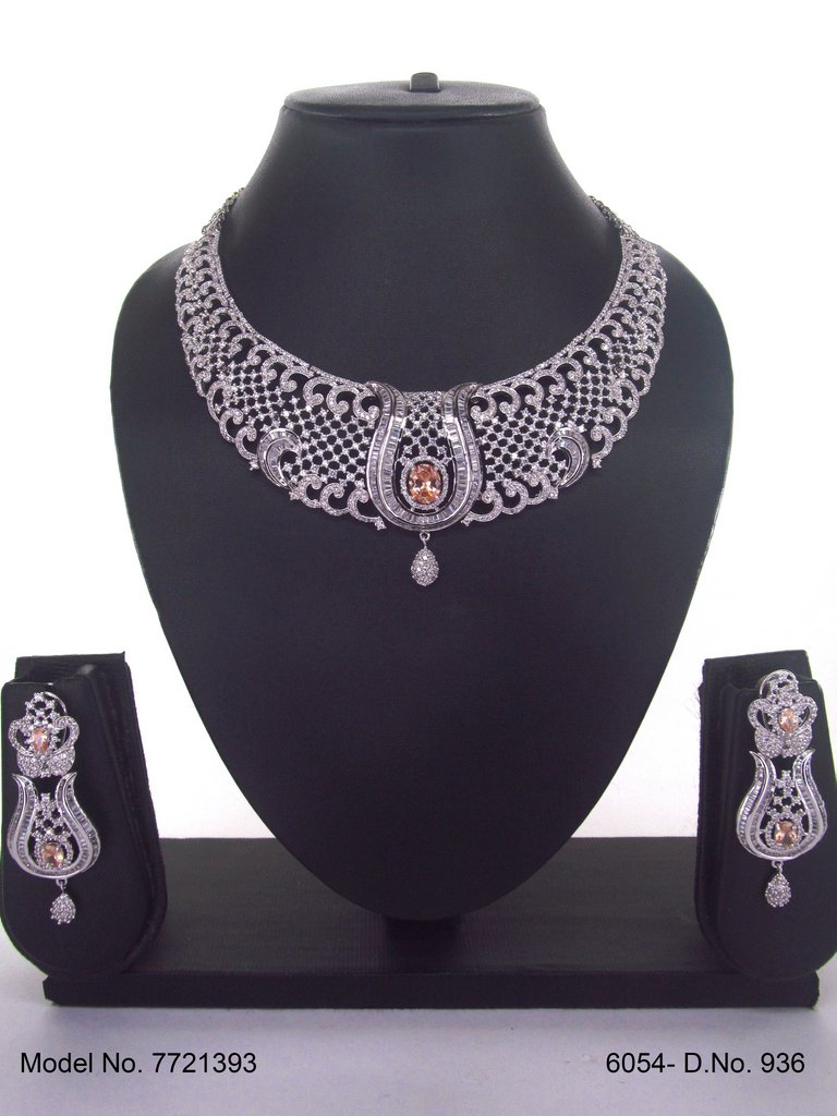 Handmade Traditional Masterpiece Zircon Jewelry Set