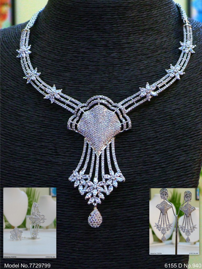 Original Cz Traditional Necklace