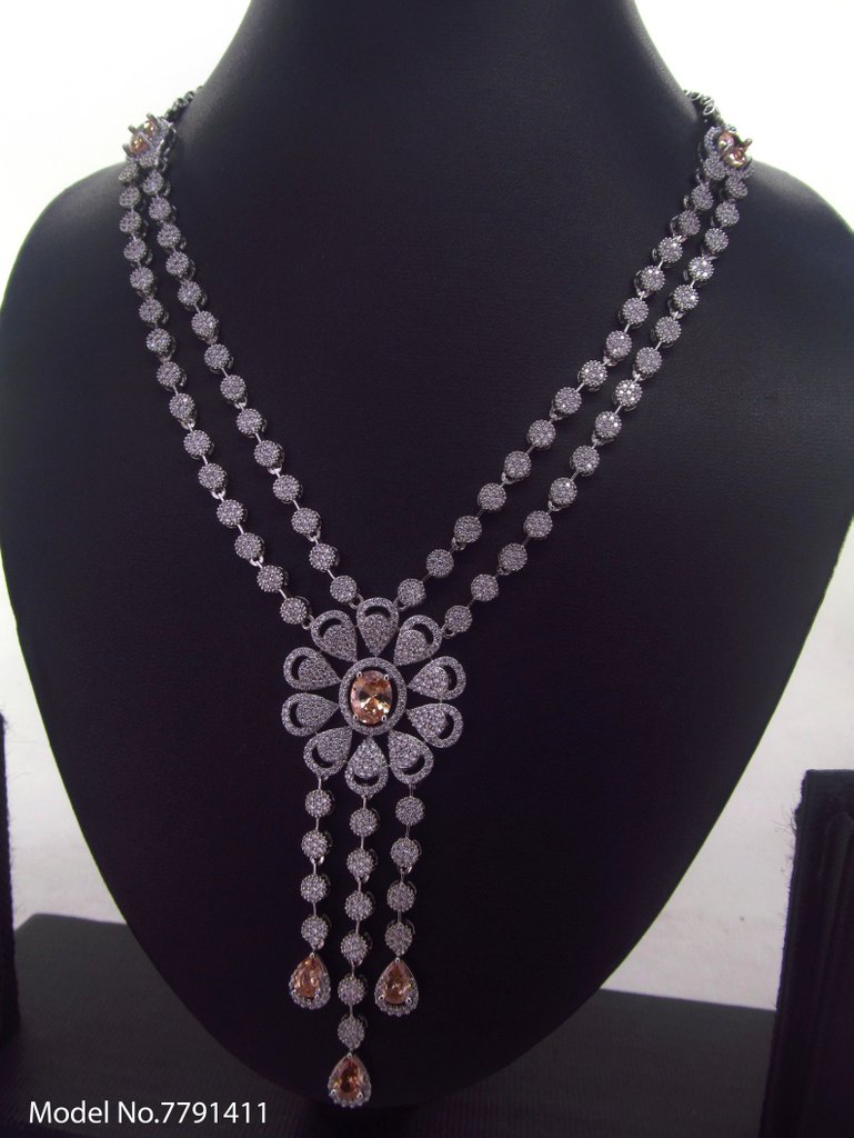 Original Cz Traditional Necklace