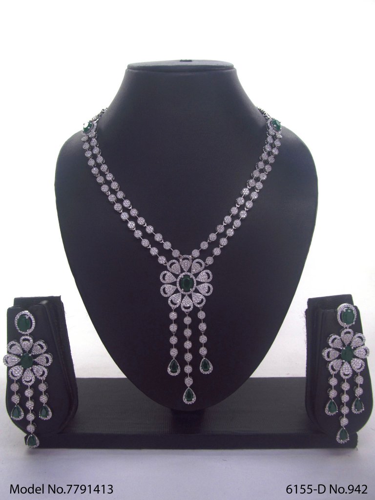 Original Cz Traditional Necklace