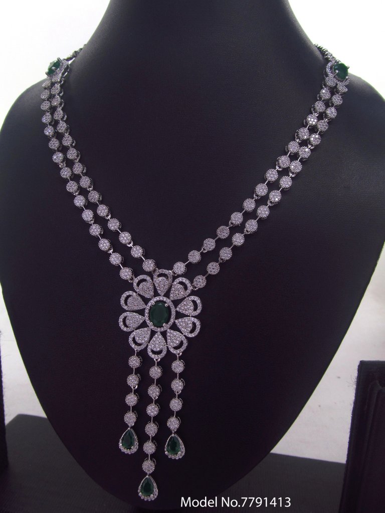 Original Cz Traditional Necklace