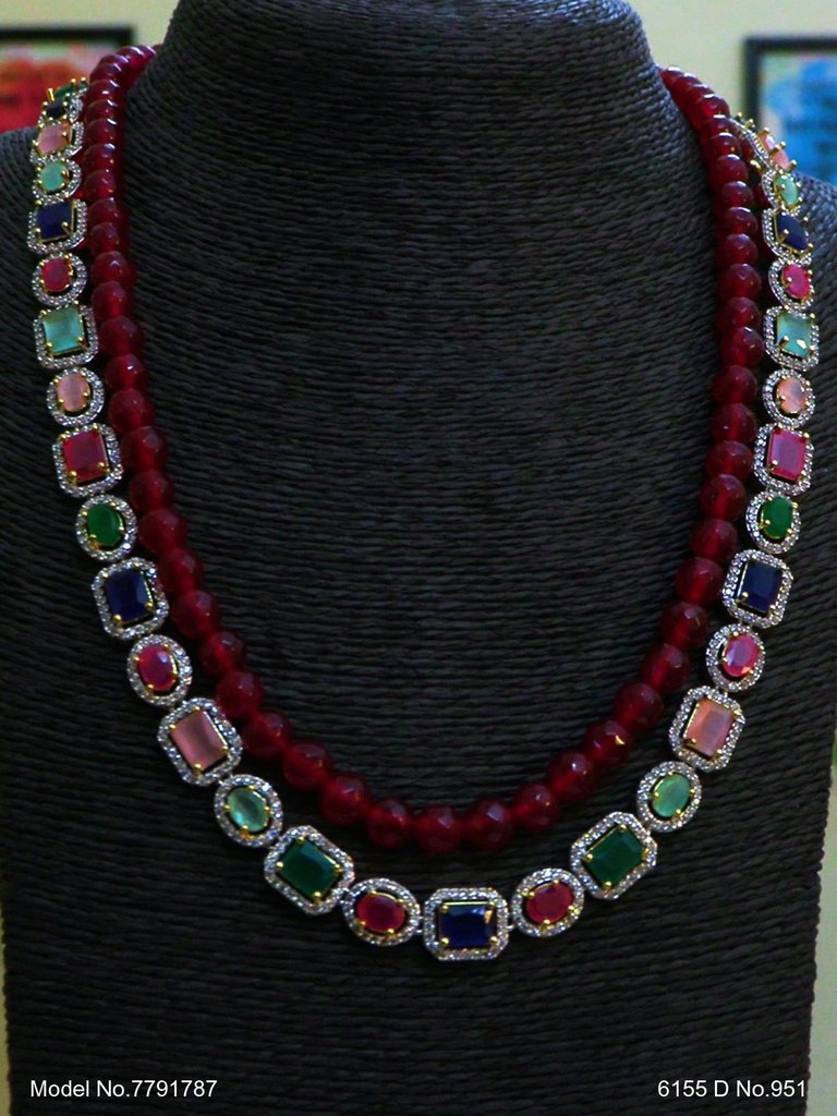 Original Cz Traditional Necklace