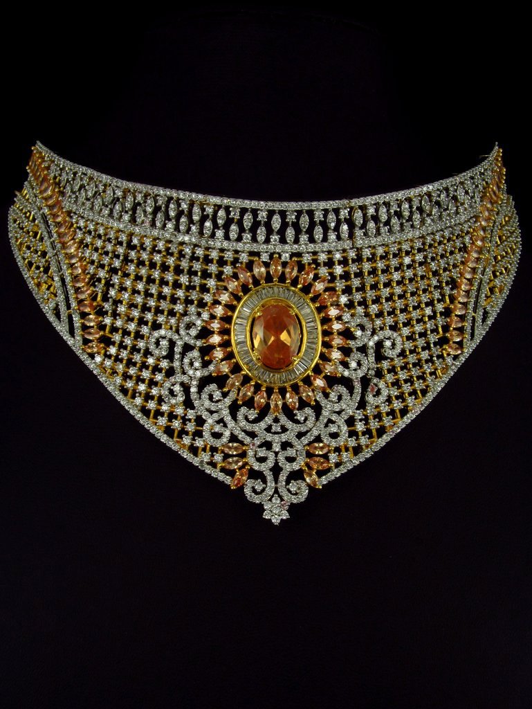 Choker Necklace Set for Weddings