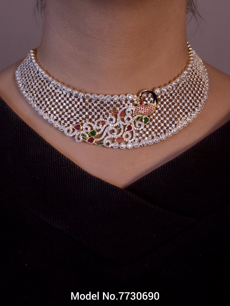 Choker Jewelry Set for Wedding Occasions