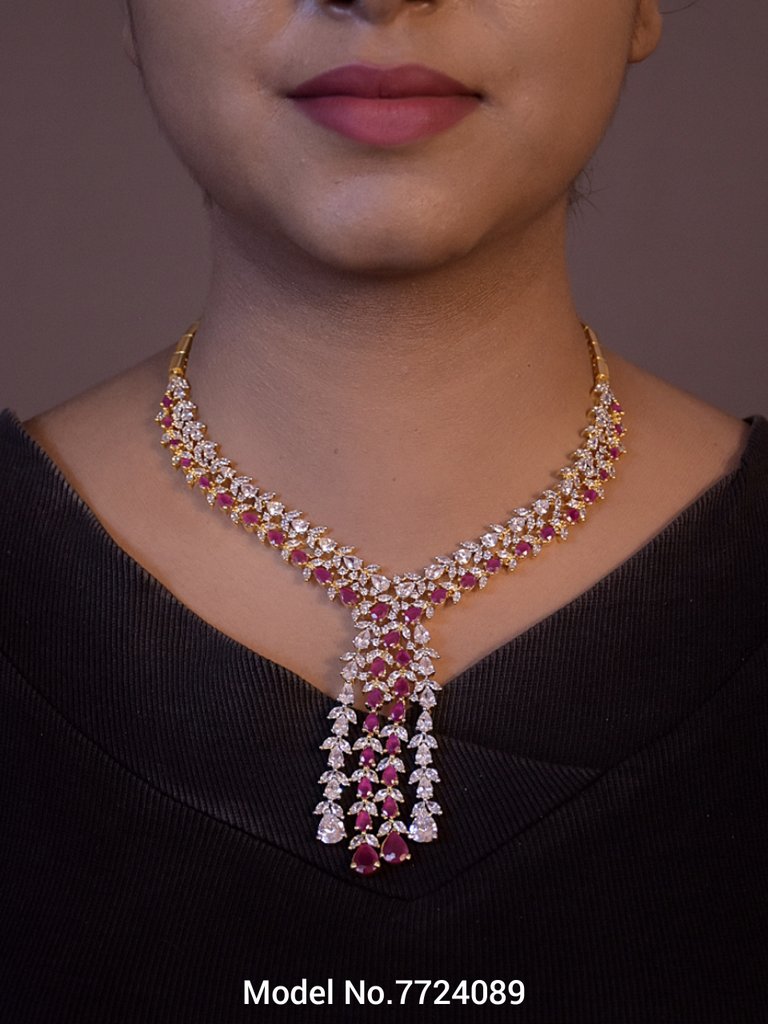 Original Zircon Necklace Set