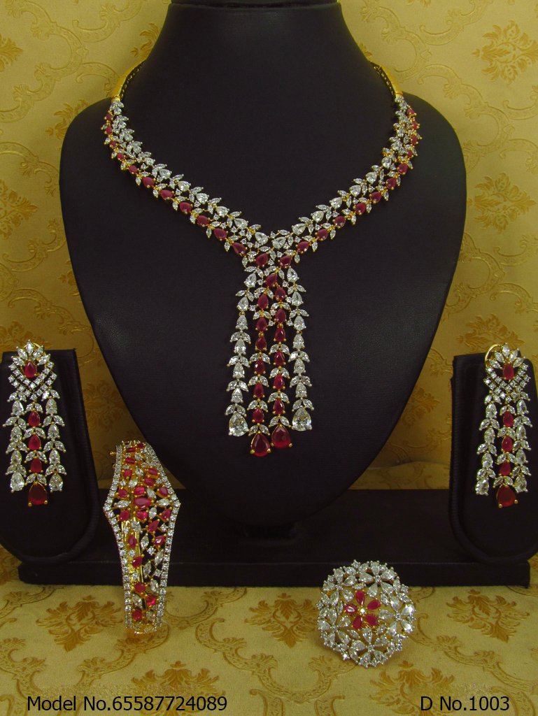 Original Zircon Necklace Set