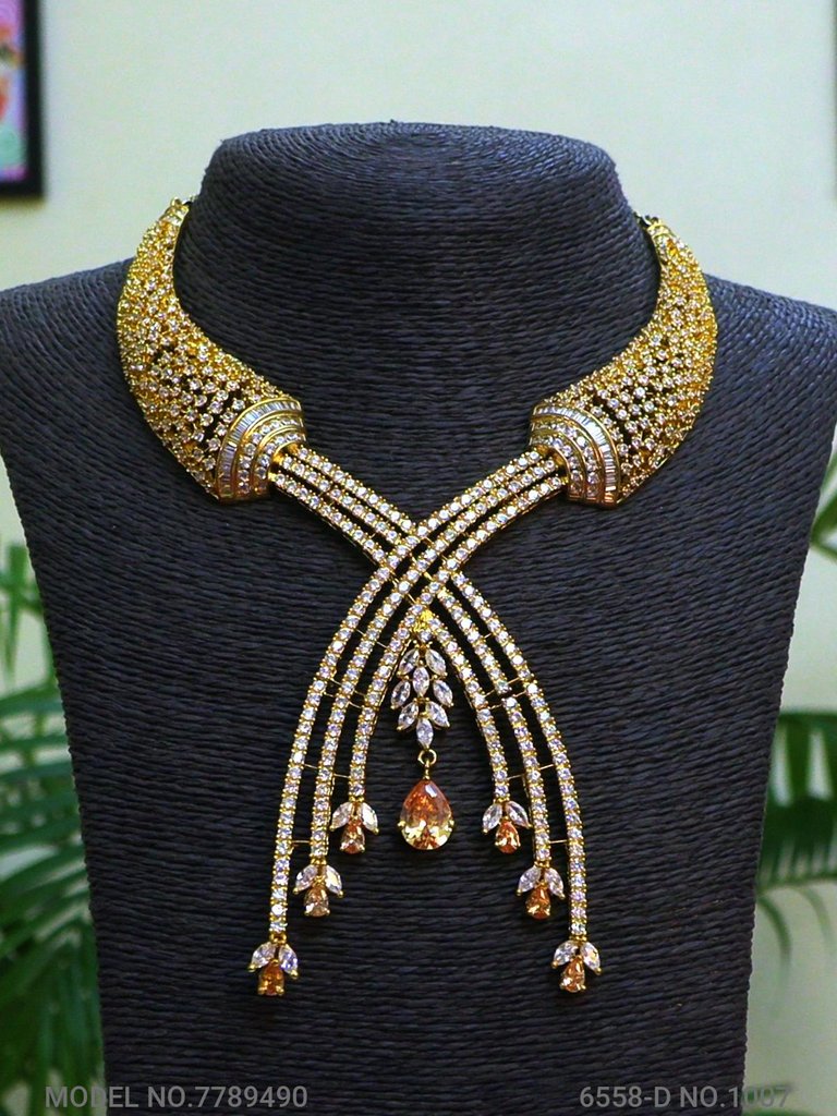 Original Cz Traditional Necklace