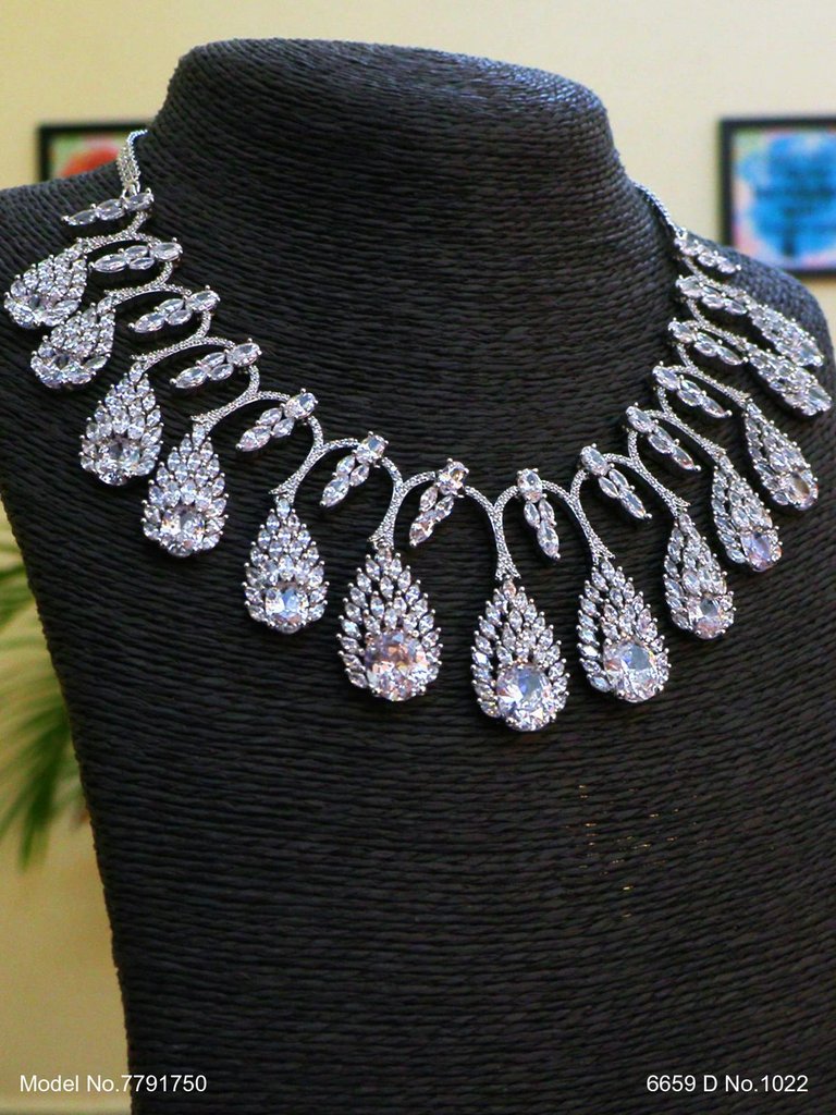 Artificial Diamond Cz Jewelry Set