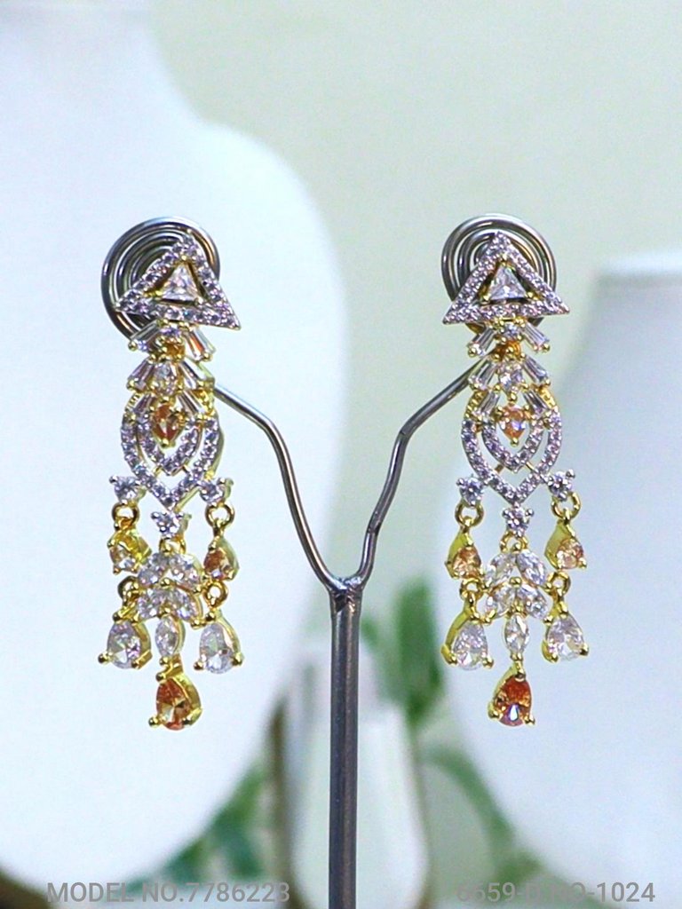 Fashion Necklace Set | Artificial Diamonds / Zircons