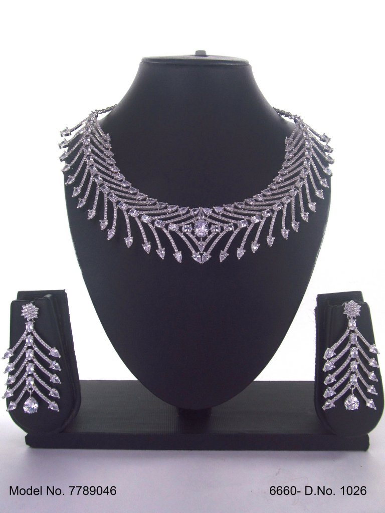 Original Cz Traditional Necklace