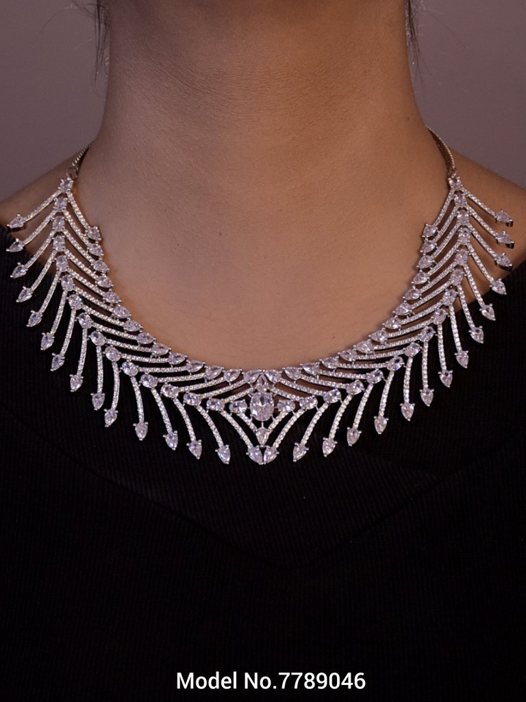 Original Cz Traditional Necklace