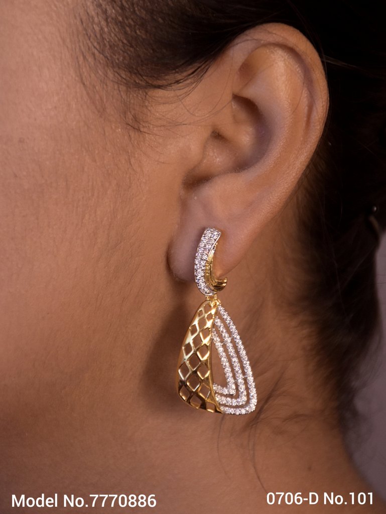 Cz Earring in wholesale price