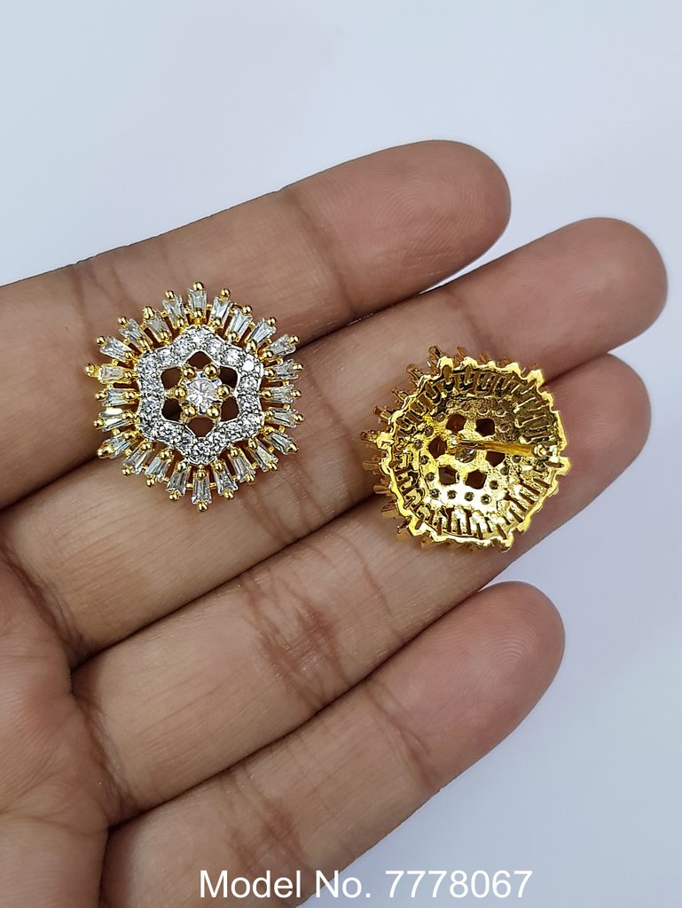 Crystal Zircon studs for Girls | Steal a mans Eye