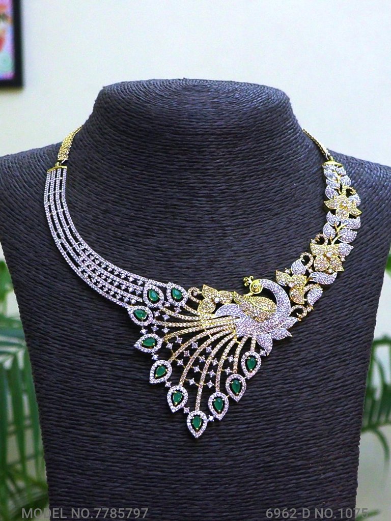 Traditional Design | American Diamond Jewelry Set