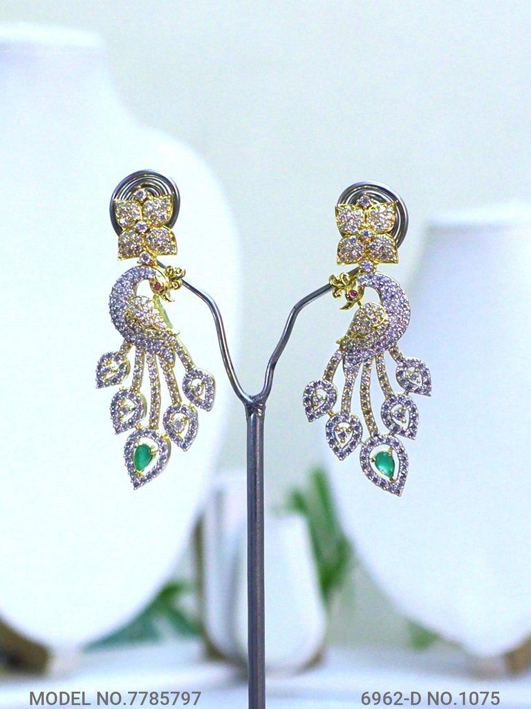 Traditional Design | American Diamond Jewelry Set