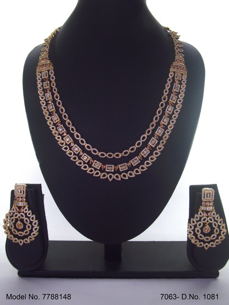 Traditional Cz Jewelry Sets