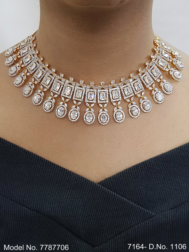 Original Cz Traditional Necklace