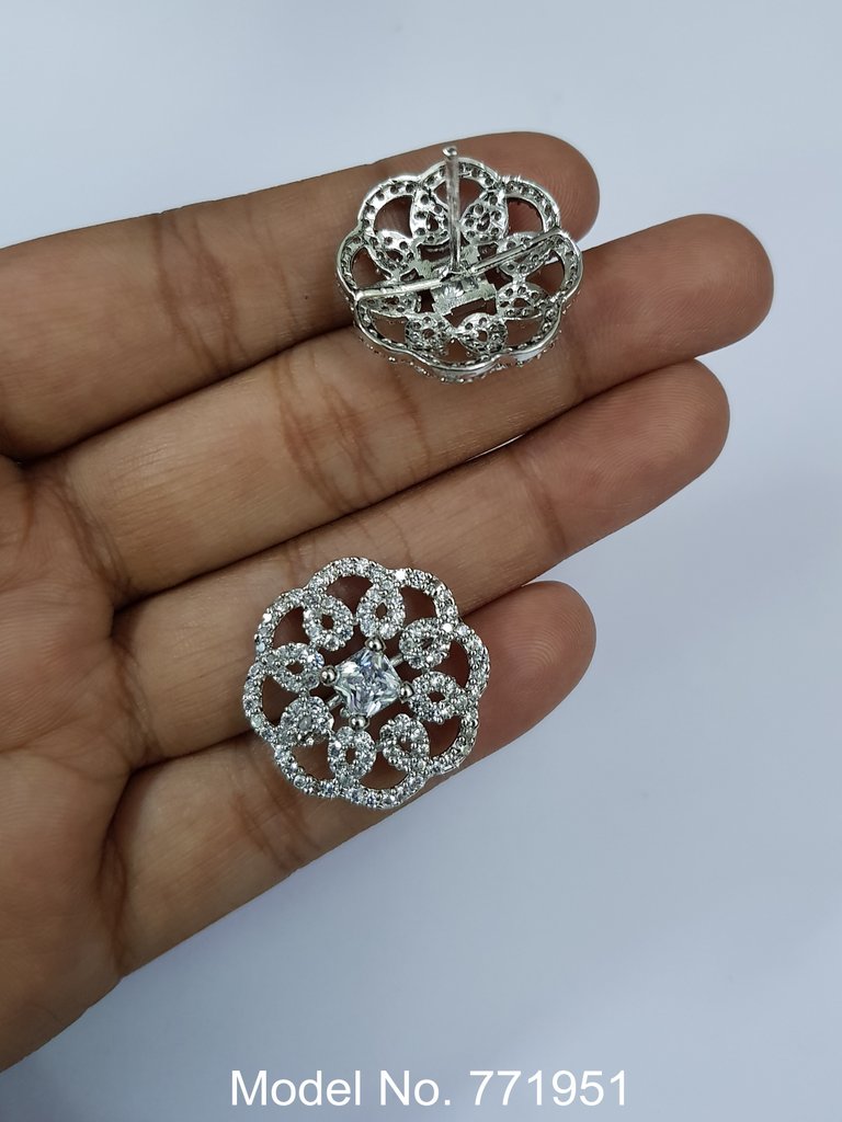 American Diamond Studs for a party