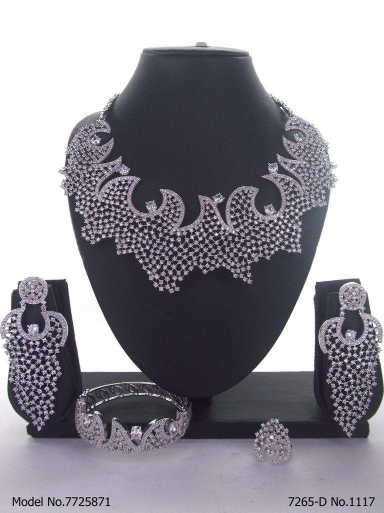 Traditional Cz Jewelry Sets