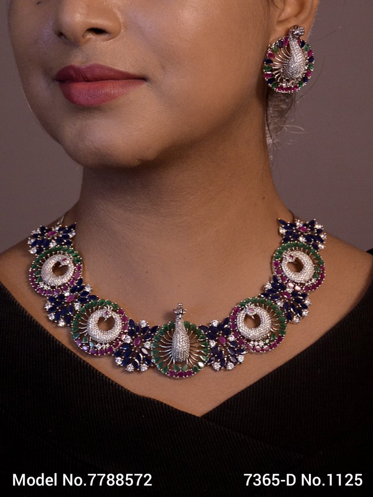 Traditional Cz Jewelry Sets