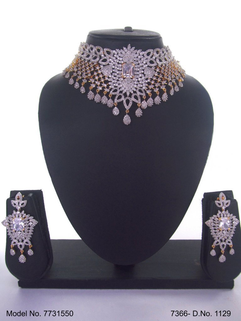 Choker Jewelry Set for Wedding Occasions