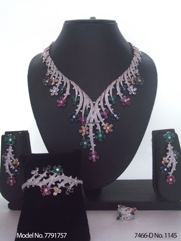 Original Zircon Necklace Set