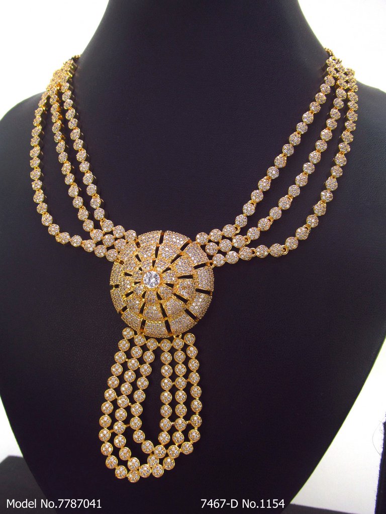 Original Zircon Necklace Set