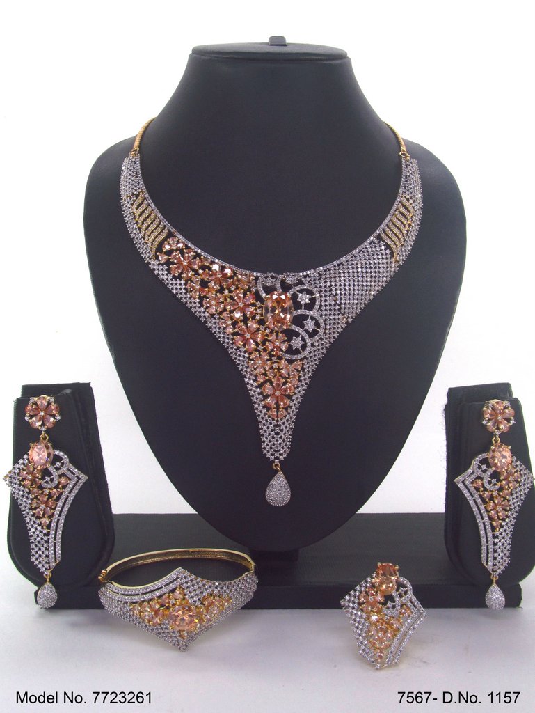 Gift Necklace Set in CZ