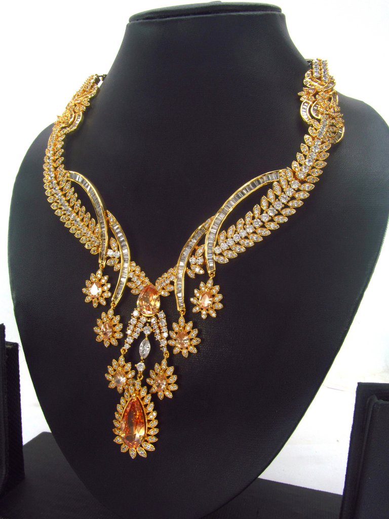 Original Cz Traditional Necklace