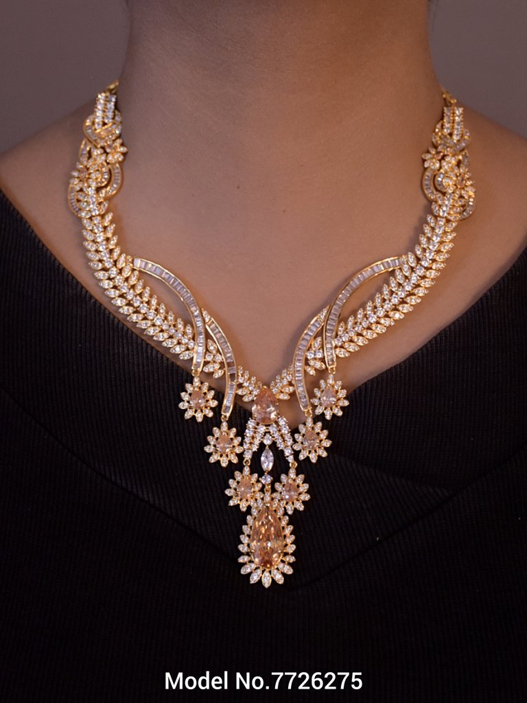 Original Cz Traditional Necklace