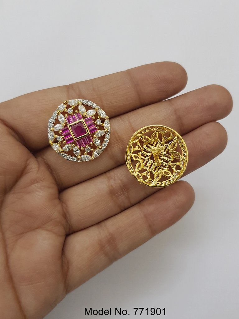 Stud Earrings | Original Indian Cubic Zirconia
