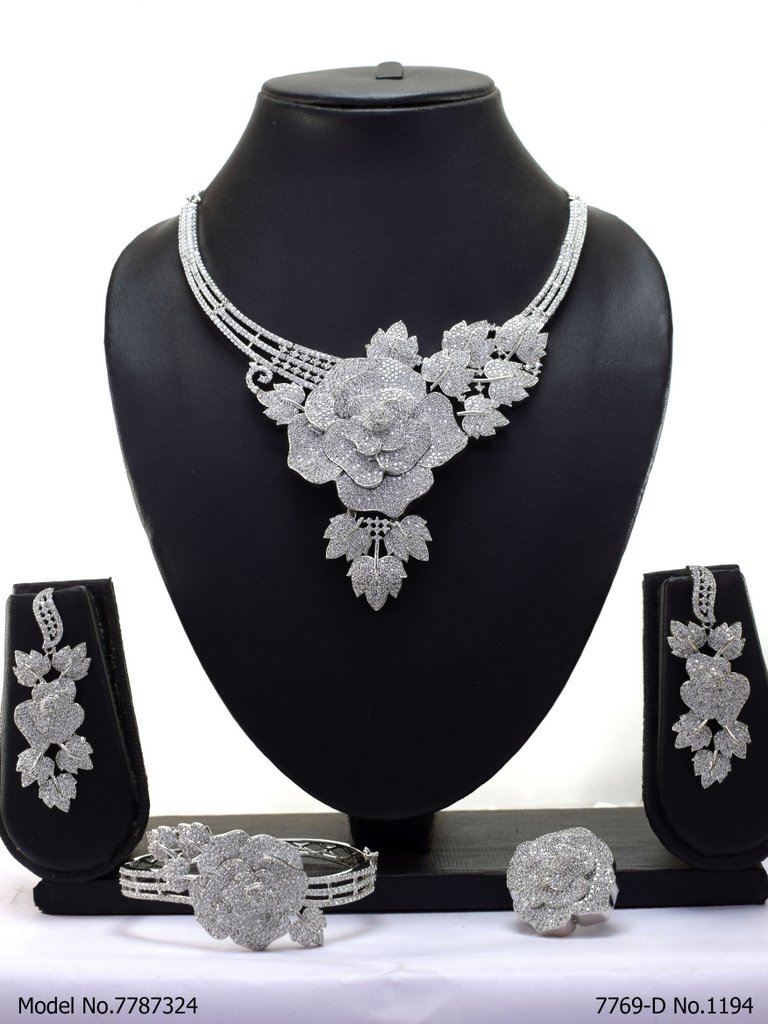 Original Cz Traditional Necklace