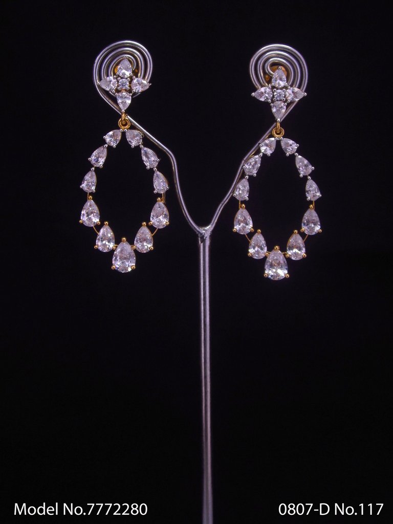 Real Zircon | Fashion AD Earrings