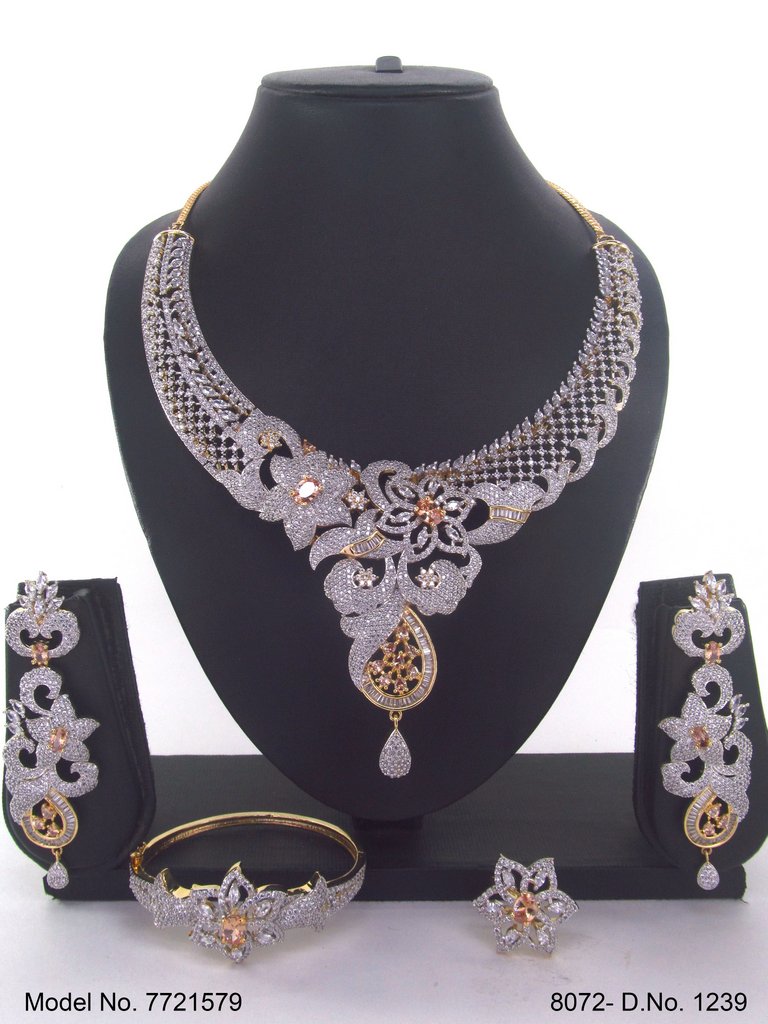 Original Zircon Necklace Set