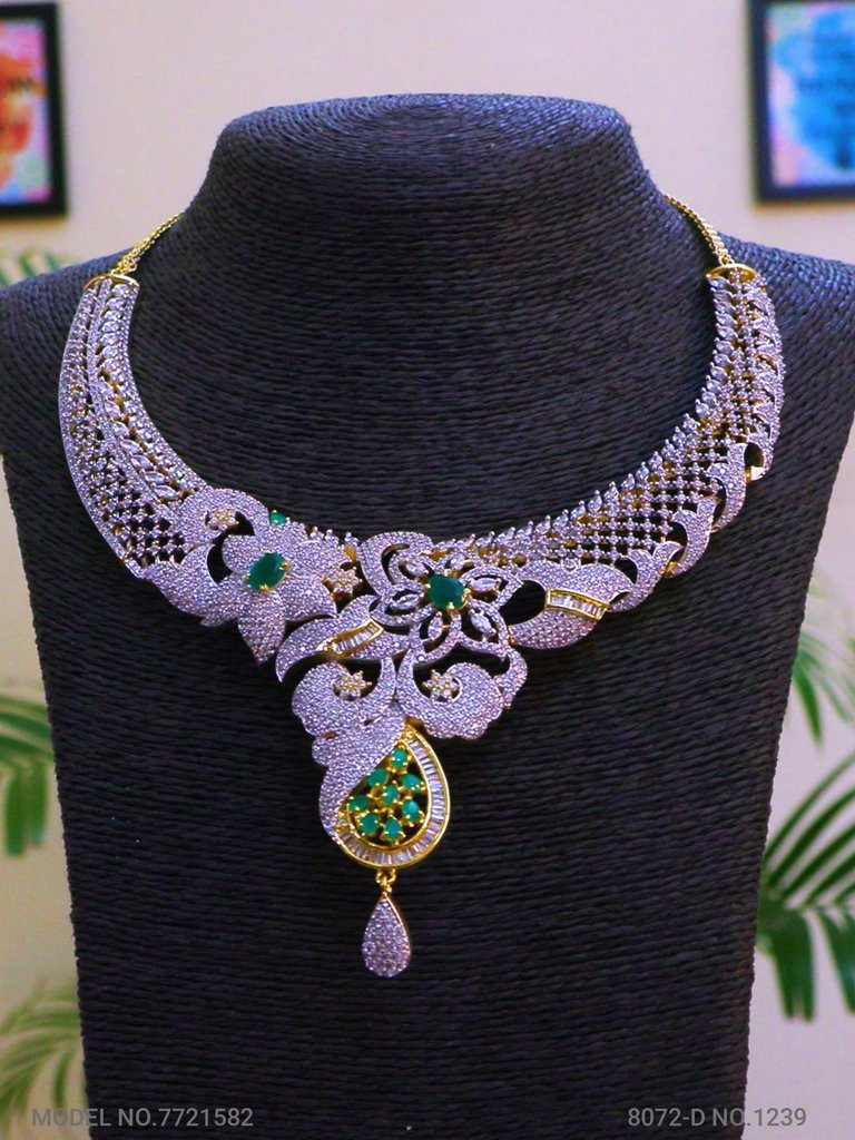 Original Cz Traditional Necklace