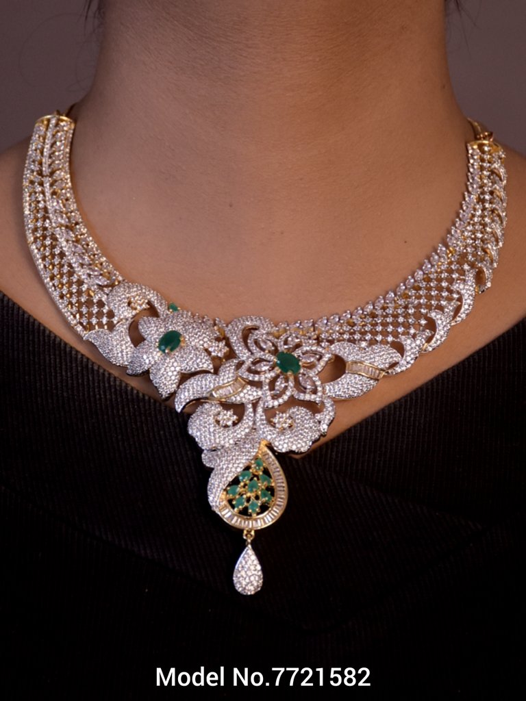 Original Cz Traditional Necklace