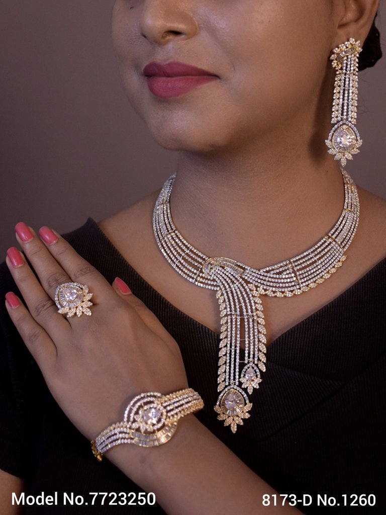 Gift Necklace Set in CZ