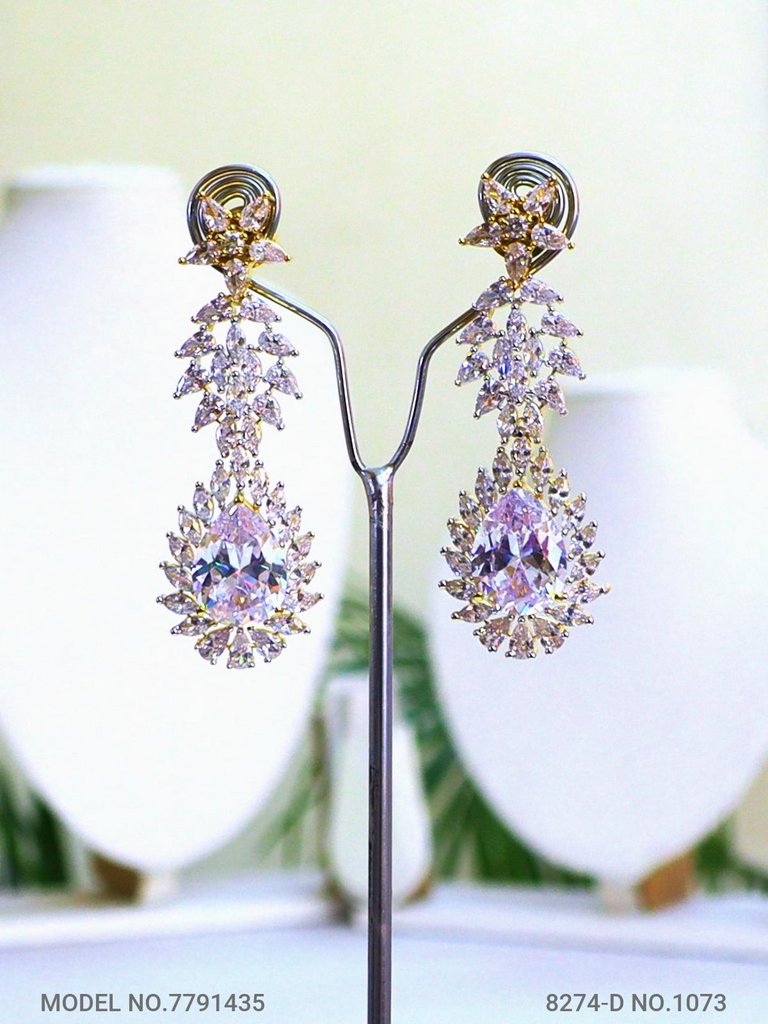 Artificial Diamond Cz Jewelry Set