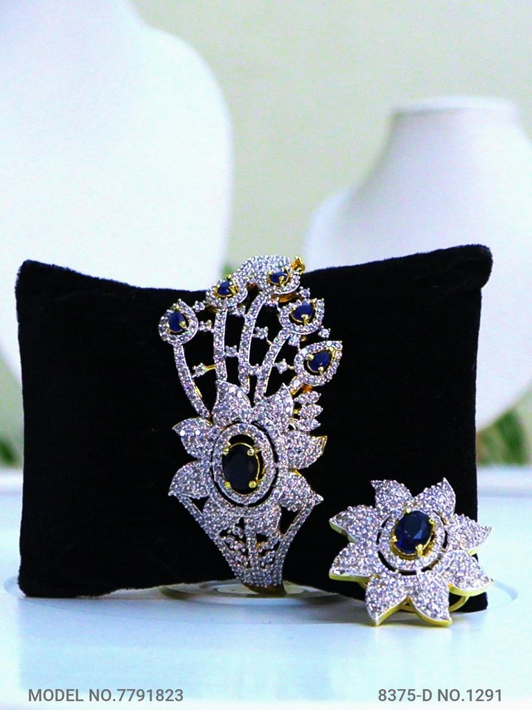 Imitation Diamond Cz Jewelry Set